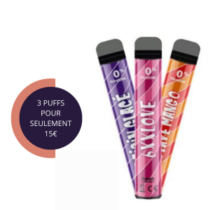 Pack WPuff 2000 Taffs Liquideo